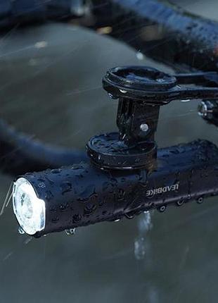 Фара с акумулятором для велосипеда leadbike m03-osram 800lm, передний фонарь на велосипед rs-87