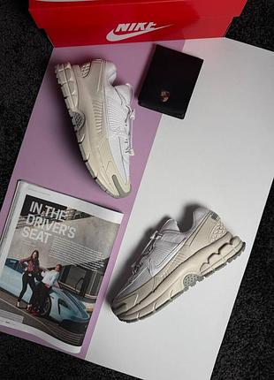 🌺женские кроссовки nike zoom vomero roam beige white