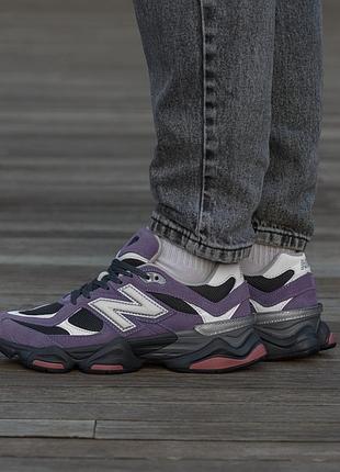 👟 кроссовки new balance 9060 violet noir / наложка bs👟