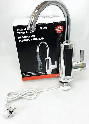 Проточный водонагреватель water heater delimano rx-0111c 3 квт, нагревательный кран cv-41
