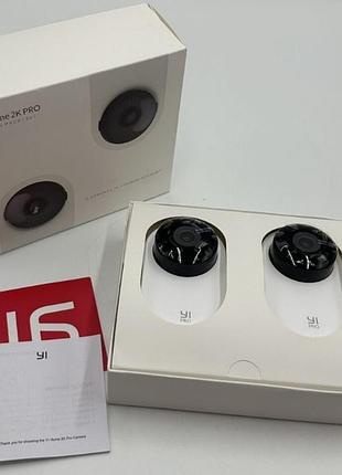 Комплект из 2-х камер xiaomi yi home 2k pro white (yys.62121) (twin pack)
