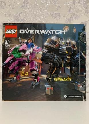 Lego overwatch 75973 d.va & reinhardt — колекційний набір