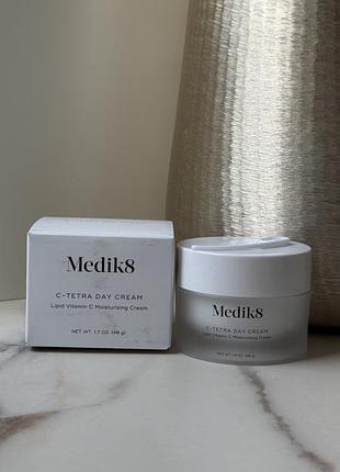 Medik8 c-tetra day cream  легкий денний крем з вітаміном c для щоденного зволоження