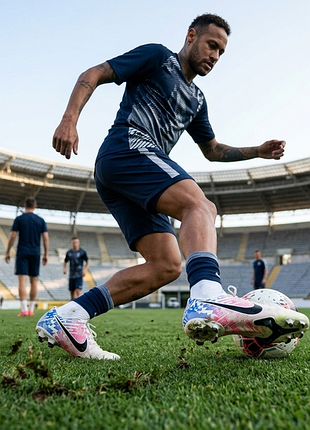 Футбольные бутсы nike mercurial vapor 13 academy mg neymar jr. (размер 44 / 28 см) копочки