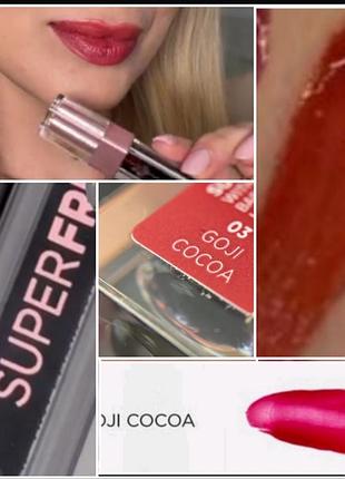 Eveline superfrut tint 03 goji cocoa тинт блеск для губ