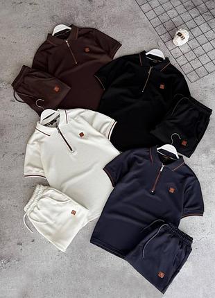 Стильний комплект поло + штани loro piana