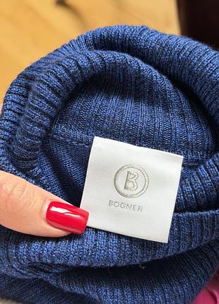 Светр bogner новий синій 2