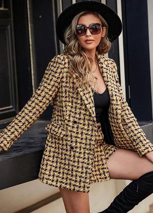 Твідовий пальто піджак zara