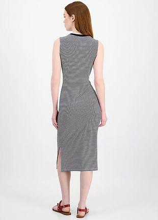 Tommy hilfiger original. платье в полоску трикотаж вискоза р s-m