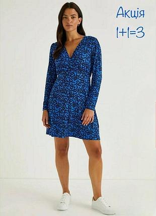 Платье мини papaya matalan в абстрактный принт