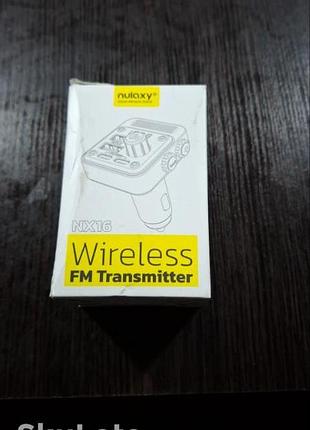 Бездротовий fm-трансмітер nulaxy nx16