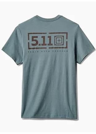 Новая мужская футболка 5.11 tactical pt-r brick lockup ss tee, оригинал, размер s