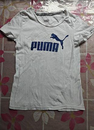 Спортивная футболка puma style ess logo tee g