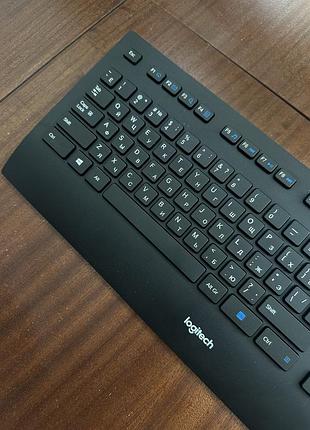 Дротова клавіатура logitech k280e pro
