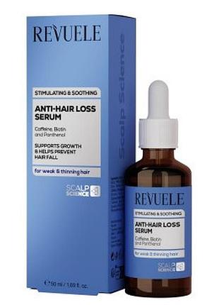 Сыворотка против выпадения волос revuele anti-hair loss, 50 мл