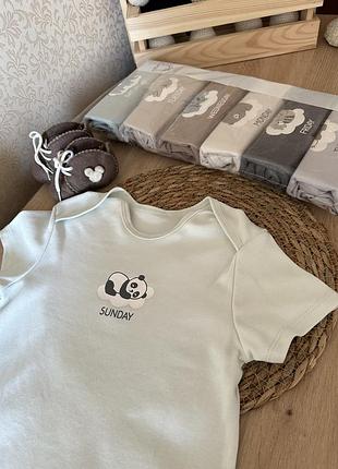 Боді з коротким рукавом на дівчинку, або на хлопчика бренду с&а