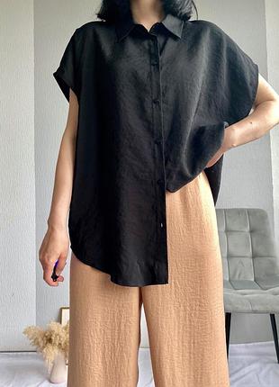 Чорна сорочка, р-р 14/xl