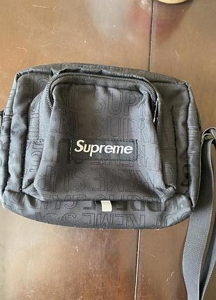 Сумка через плече supreme