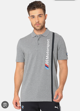Футболка поло puma x bmw motorsport, size m, состояние идеальное, плечи 44 подмышки 52 длина 70