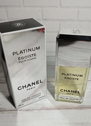Туалетная вода для мужчин egoiste platinum (эгоист платинум) 100мл