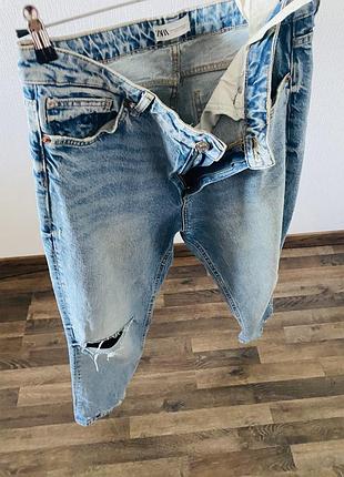 Джинси zara straight eur44