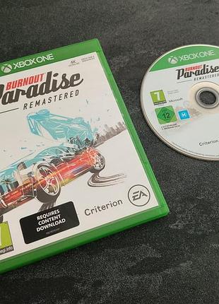 Диск burnout paradise remastered (xbox one)