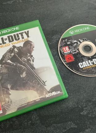 Диск call of duty advanced warfare (xbox one)