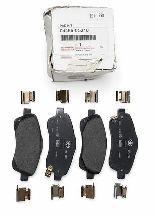 Тормозные колодки передние toyota avensis, celsior, corolla verso toyota corolla оригинальные передние колодки