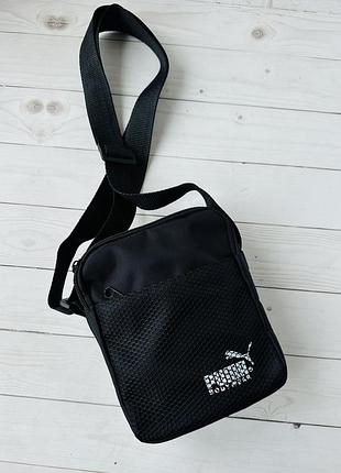 Небольшая тканевая сумка puma на 2 отдела