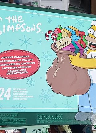 Адвент календар сімпсони advent calendar holiday the simpsons