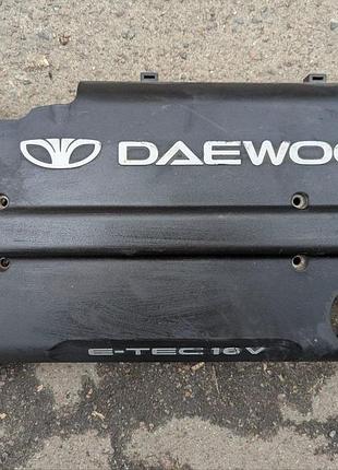Накладка двигуна, декоративна кришка 16v e-tec, daewoo nubira, aveo, lanos