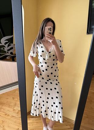 Продам сукню у горошок