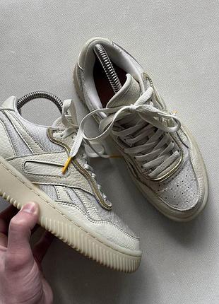 Reebok, оригінал шкіряні кросівки