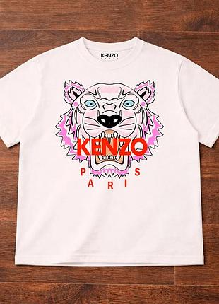 Удобная мужская футболка kenzo paris