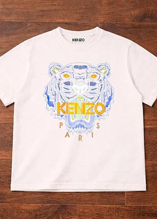 Удобная мужская футболка kenzo paris