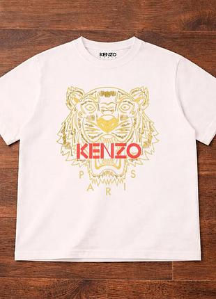 Удобная мужская футболка kenzo paris