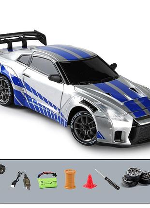 Машинка на радиоуправлении nissan gtr для дрифта