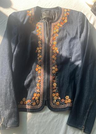 Жакет джинсовий escada