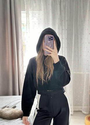 Укорочений худі zara
