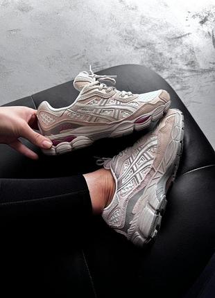 😍 женские кроссовки asics gel-nyc cream moonrock