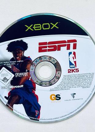 Espn nba 2k5 англ - xbox (диск), б/в