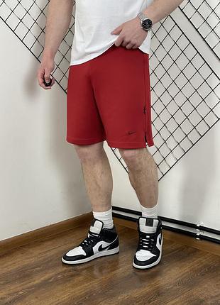 Червоні спортивні баскетбольні вінтажні шорти nike swoosh vintage red basketball shorts