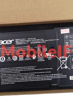 Акумулятор батарея acer swift 2019 sf714, ap18d7j, 2770mah, 31.9wh, servise original