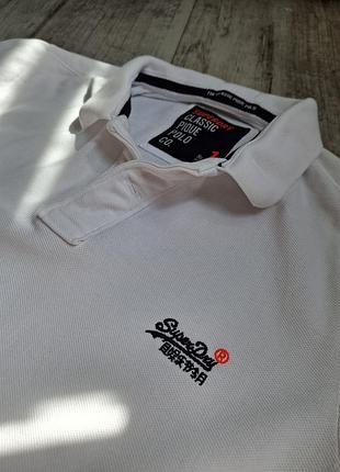 Оригинальная футболка-поло superdry classic pique polo