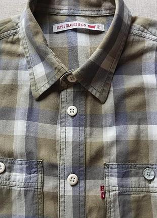 Levi strauss&co стильная хлопковая рубашка