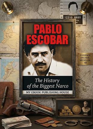 Плакат постер на холсте пабло эскобар (pablo escobar: the history of the biggest narco), картина на стену в подарок 20х30см