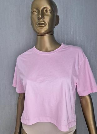 Базова рожева футболка pull&amp;bear