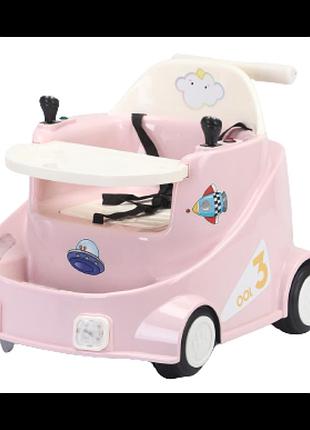 Детский электрический автомобиль spoko sp-611 темно-розовый