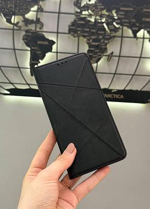 Шкіряний чохол-книжка самсунг а25 5g,чохол-книжка business leather для samsung а25 5g (чорний)