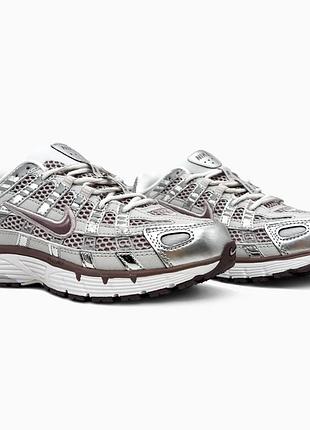 Женские кроссовки nike p-6000 platinum violet vast grey